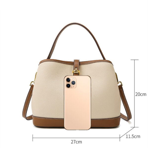 Lychee Pattern Large Capacity Shoulder Messenger Bag - Image 6