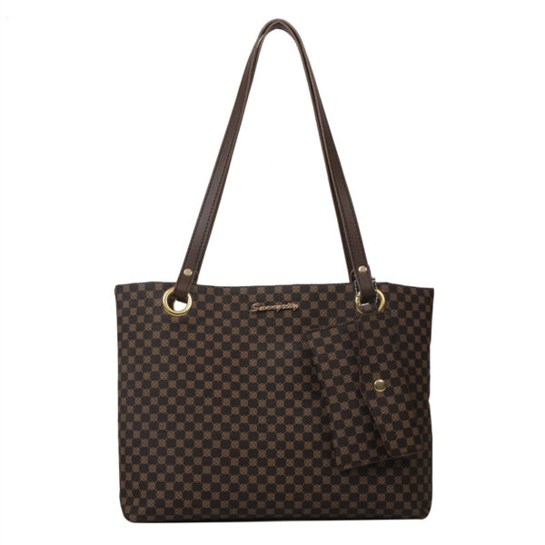 Large Capacity Casual Retro Printed Shoulder Underarm Bag - Image 2