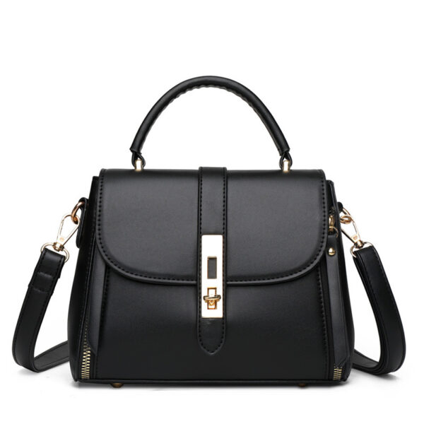 Women's Shoulder Bag Soft Leather Portable Messenger Bag - Image 2
