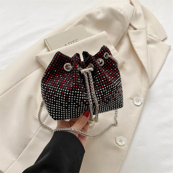 New Light Diamond Shoulder Crossbody Bag - Image 5