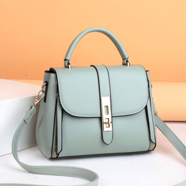 Women's Shoulder Bag Soft Leather Portable Messenger Bag - Image 7