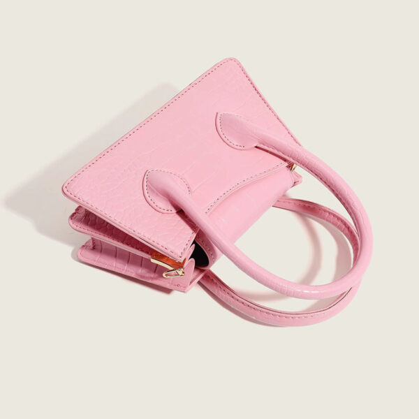 Dopamine Bag Simple Western Style Portable Messenger Bag - Image 6
