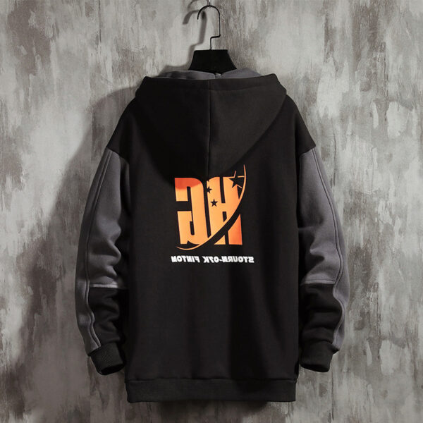 Men's Hoodies New Teen Fleece And Heavy Coat - Image 4