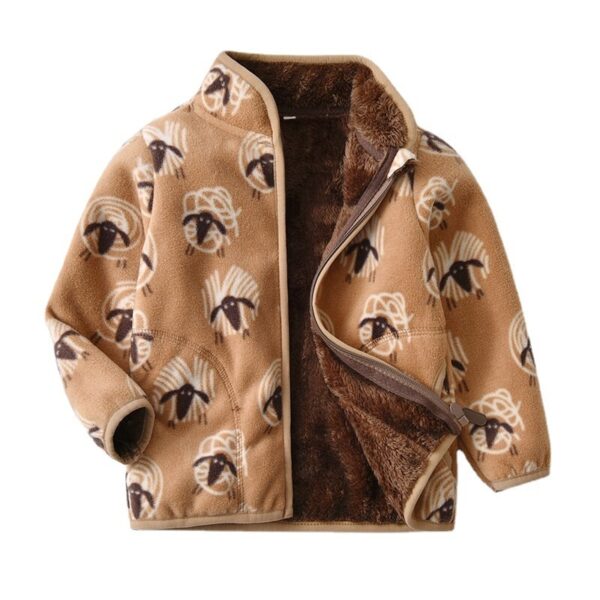 Coat Plus Fleece Baby Jacket For Men And Women - Image 6