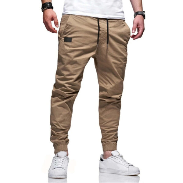 Casual Pants Men Spot Ordinary Youth Trousers Mid-waist Pants - Image 5