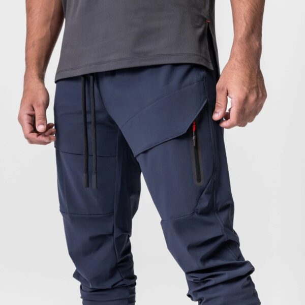 Quick-drying Fitness Trousers High Elastic Ankle-tied Sports Trousers For Men - Image 6