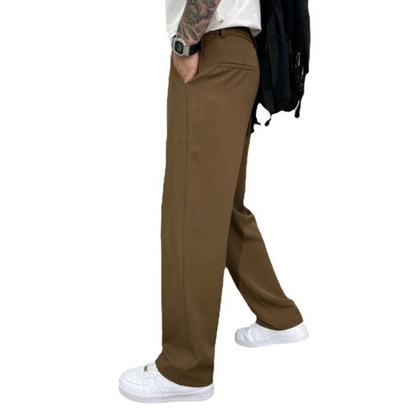 Summer Thin Pants Men's Ice Silk New Loose Casual