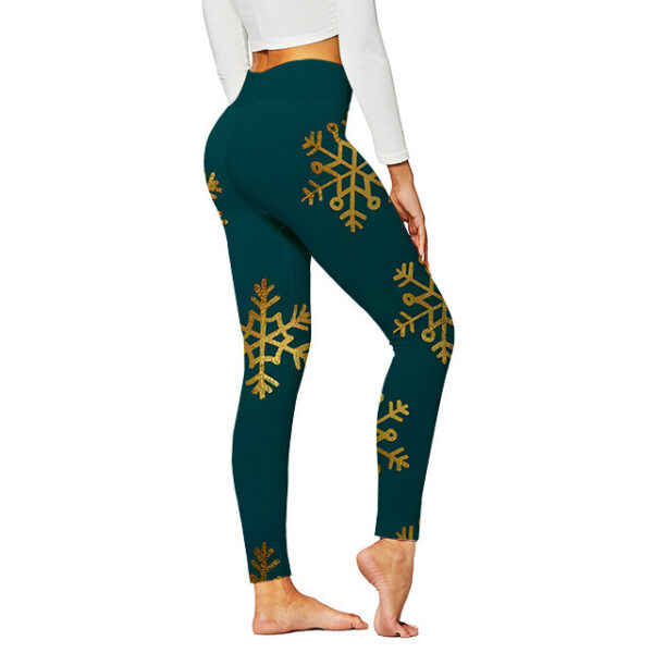 Christmas Pattern Yoga Pants Digital Printed - Image 8