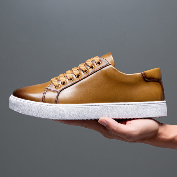 British Style Brushed Casual Shoes Soft Bottom Men - Image 7