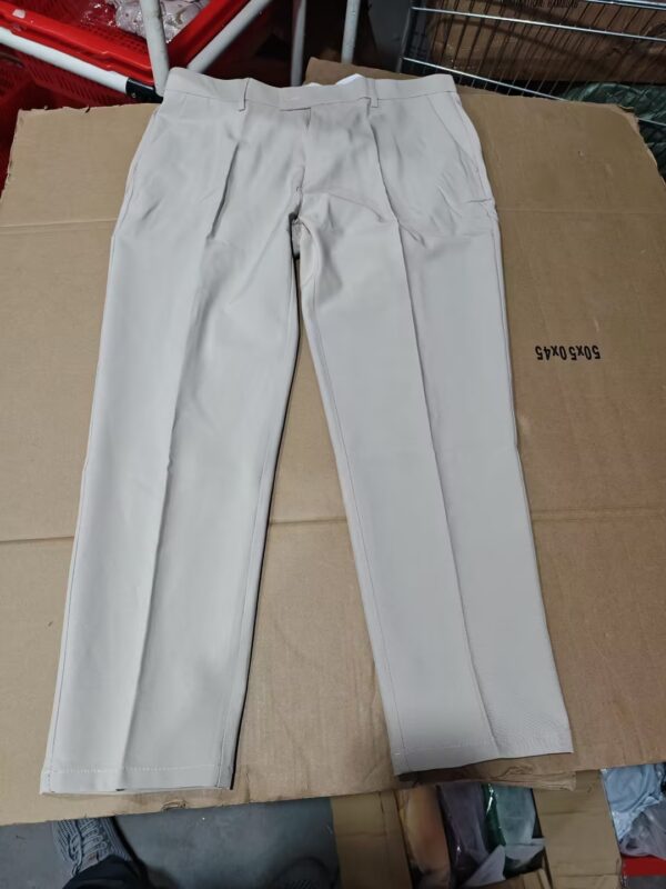 Men's Business Straight Slim Fit Plus Size Casual 9 Ankle-length Suit Pants - Image 5
