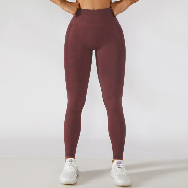 High Waist Workout Hip Lifting Sport Tights Running - Image 7