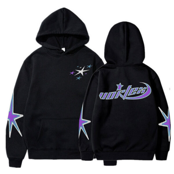 Creative Printing Hooded Men's Sweater - Image 5