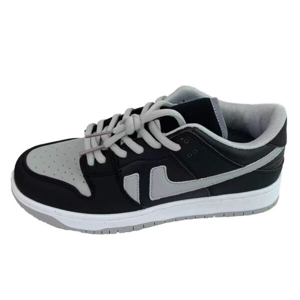 Women's Shadow Gray Shoes Skateboard Trendy Low-top Platform Versatile Ins Casual Sneaker - Image 2