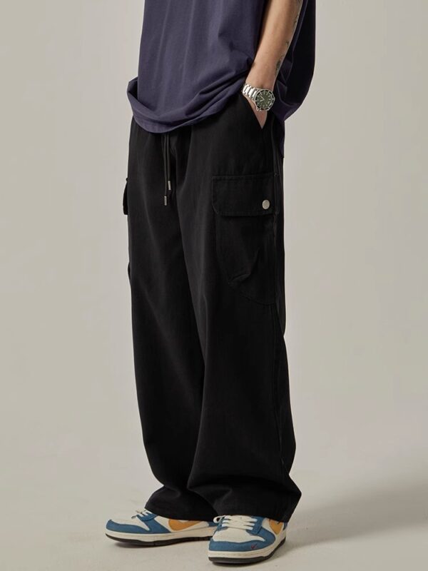 Retro Men's American Style Loose Casual Pants - Image 2