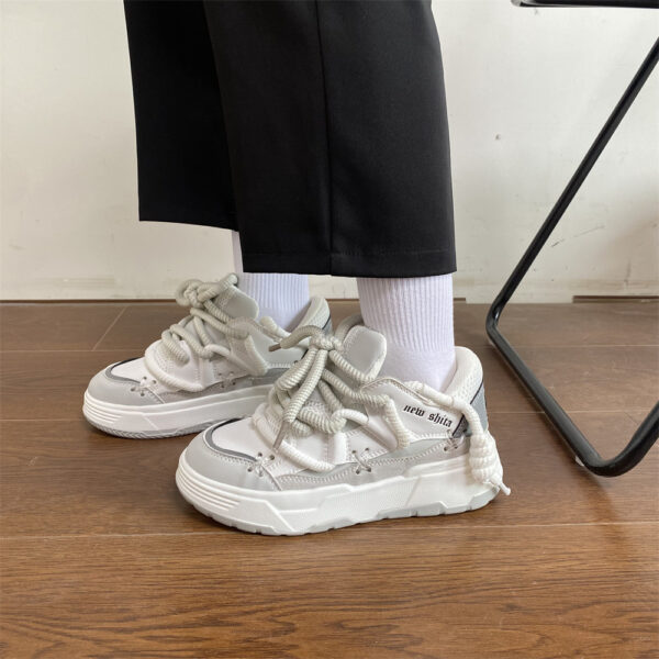 Female Dad Shoes Versatile Student Casual Platform Height Increasing - Image 4