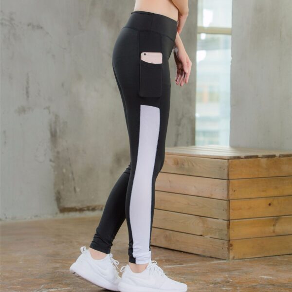 Women Yoga Pant With Pocket Tights Energy Seamless Sports Pants For Women High Waist Sport Leggings Fitness Running Pants Women - Image 9