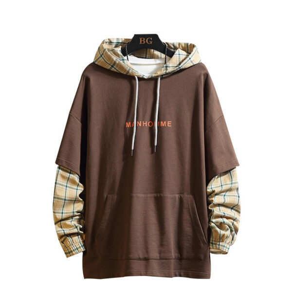 Two hooded hoodies
