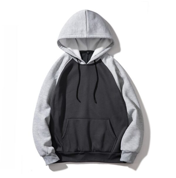 brand new men Hoodies sweatshirt fashion quality Patchwork Streetwear tracksuit Men Sportswear hooded EU size - Image 2