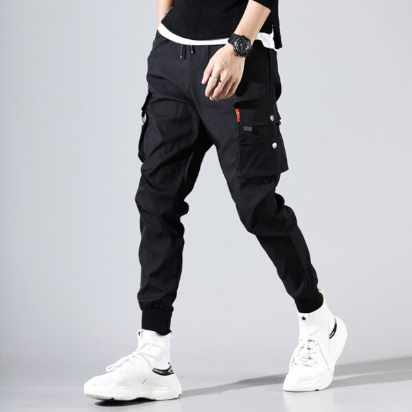 Spring and Autumn Harlan Bundles Casual Overalls - Image 2
