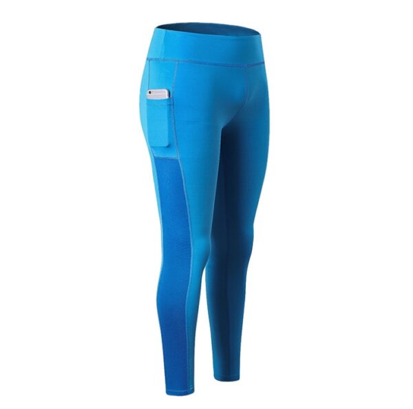 Women Yoga Pant With Pocket Tights Energy Seamless Sports Pants For Women High Waist Sport Leggings Fitness Running Pants Women - Image 4
