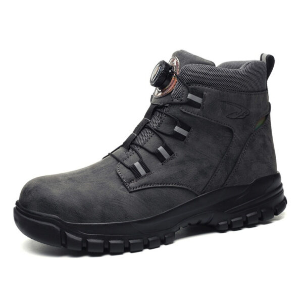Men's Anti Smashing And Anti Piercing Velvet Work Shoes - Image 5
