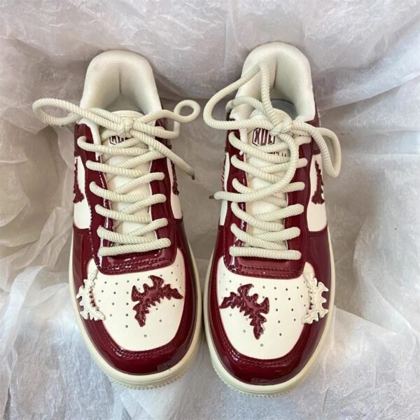 Hip Hop Platform Summer New Butterfly Bat Breathable Sneakers - Image 4