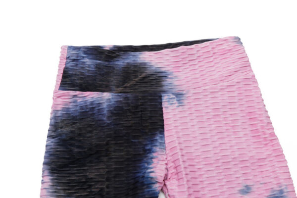 Yoga Jacquard Tie-Dye Yoga Clothes Bubble Yoga Pants - Image 7
