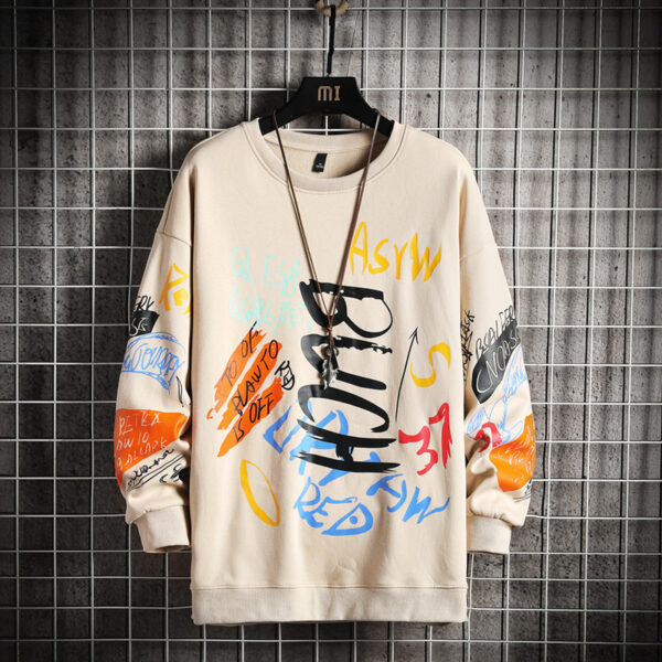 SingleRoad Mens Crewneck Sweatshirt Men Harajuku Oversized Japanese Streetwear Hip Hop Black Hoodie Men Sweatshirts Hoodies - Image 6