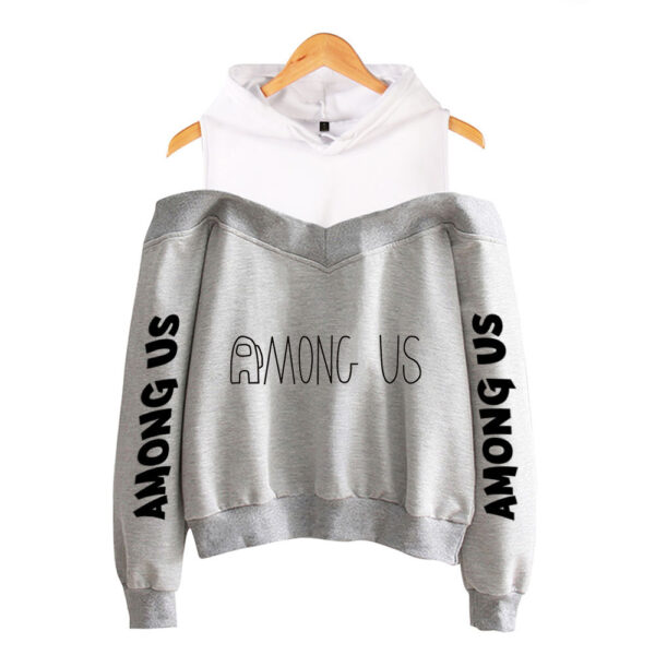 Linyue Clothing Strapless Long-Sleeved Hooded Sweater For Men And Women - Image 5