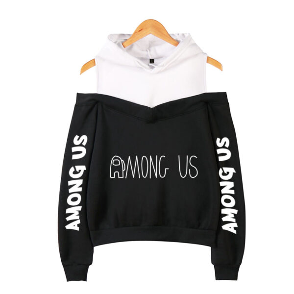 Linyue Clothing Strapless Long-Sleeved Hooded Sweater For Men And Women - Image 4