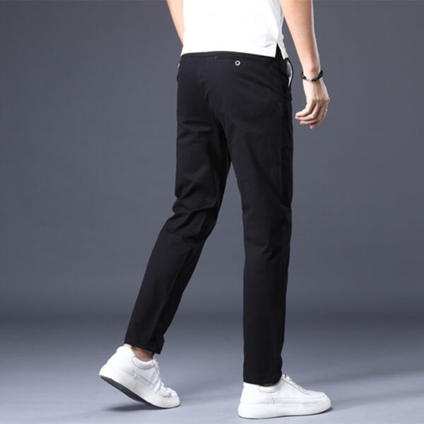 New Style Casual Pants Men's Trousers Spring And Summer Slim Straight Thin Long Pants - Image 2