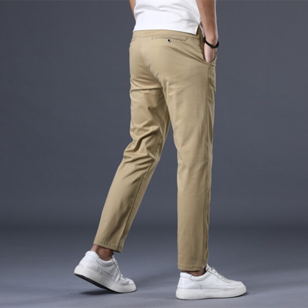 New Style Casual Pants Men's Trousers Spring And Summer Slim Straight Thin Long Pants - Image 7