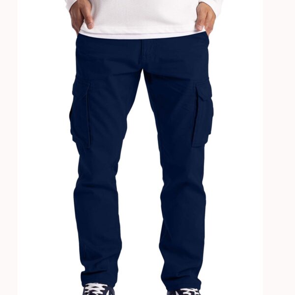 Casual Youth Overalls Straight-Leg Pants - Image 4