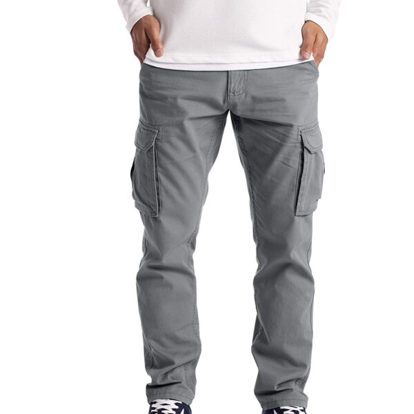 Casual Youth Overalls Straight-Leg Pants - Image 2