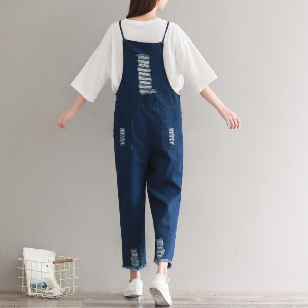 rand Jeans Women Jumpsuit Denim Romper Overalls - Image 6