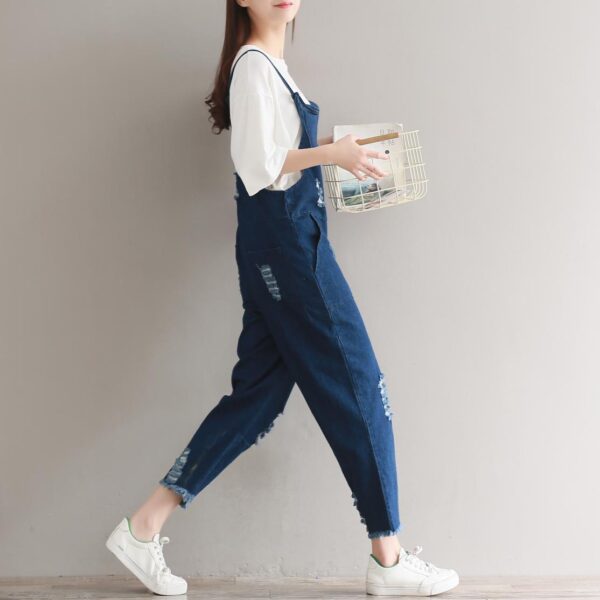 rand Jeans Women Jumpsuit Denim Romper Overalls - Image 4
