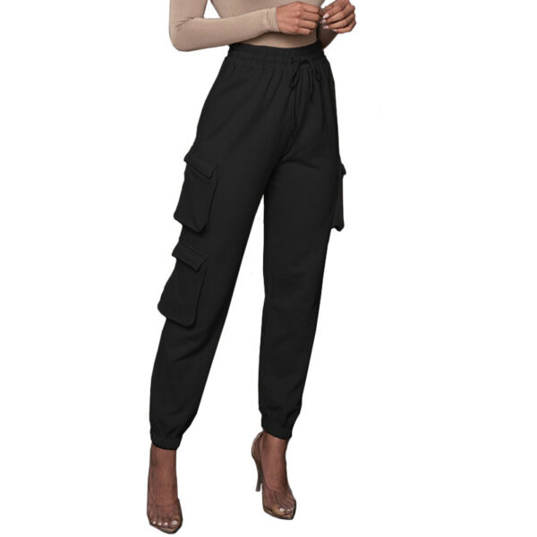 Women Hoodie Pants Trouser Winter Womens Hoodie Pants Sports Pants Lady - Image 2