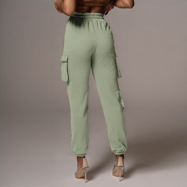 Women Hoodie Pants Trouser Winter Womens Hoodie Pants Sports Pants Lady - Image 5