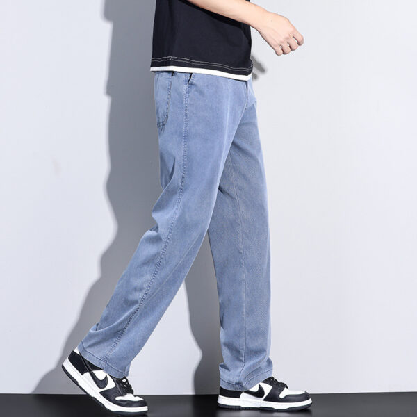 Casual Straight Men's Versatile Jeans - Image 9