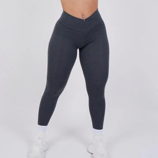 Hip Wicking Yoga Workout Hip Women Sports Pants - Image 2