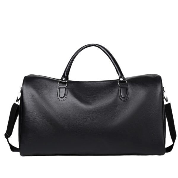 Fashion Commuter Leather Portable Travel Bag - Image 3