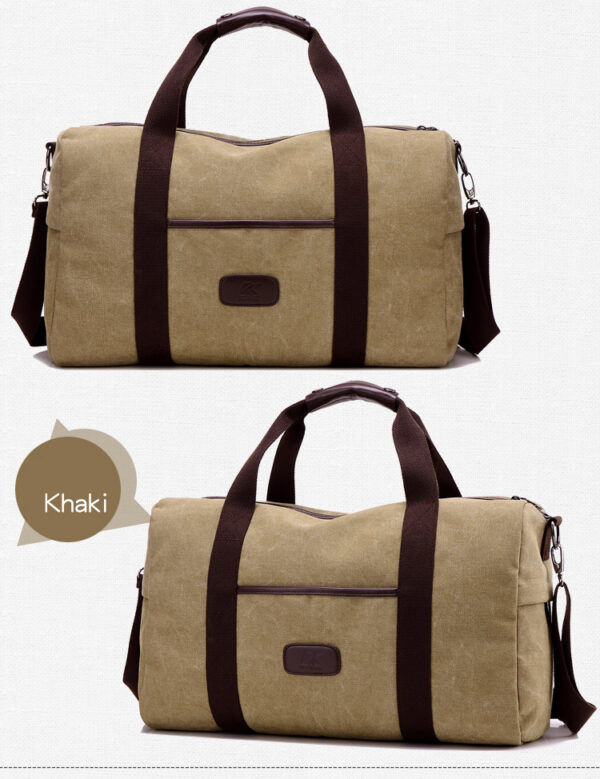 Vintage Men Canvas handbag High Quality Travel Bags Large Capacity Women Luggage Travel Duffle Bags - Image 5