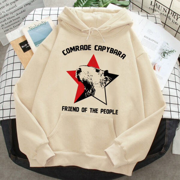 Capybara Hoodies Female Korean Hip Hop Anime Harajuku Women H - Image 10