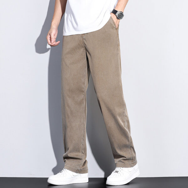Casual Straight Men's Versatile Jeans - Image 6