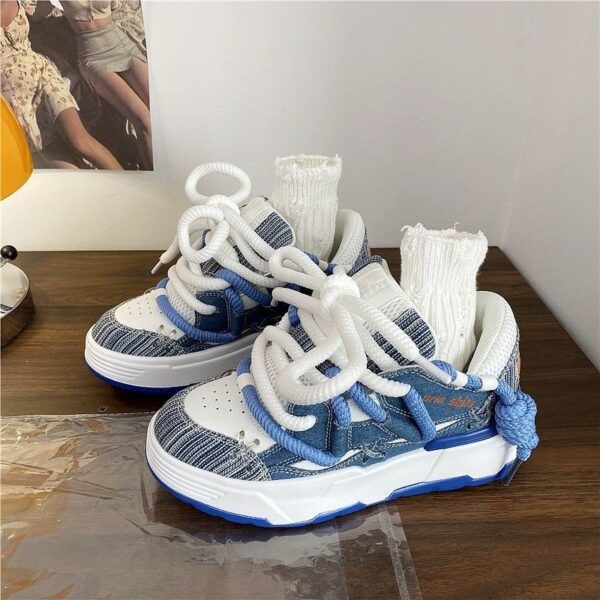 Female Dad Shoes Versatile Student Casual Platform Height Increasing - Image 9