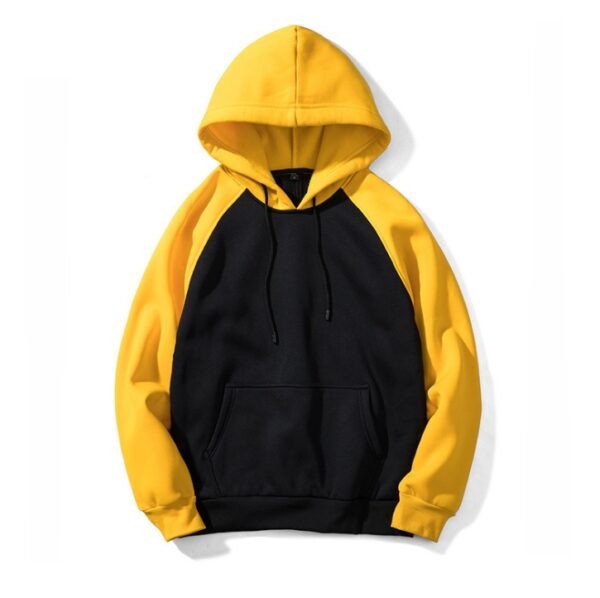 brand new men Hoodies sweatshirt fashion quality Patchwork Streetwear tracksuit Men Sportswear hooded EU size - Image 5