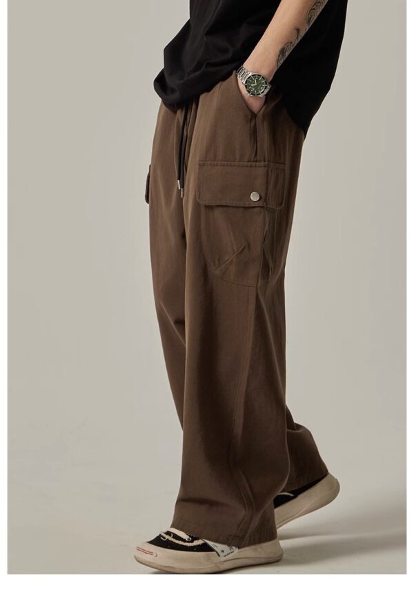 Retro Men's American Style Loose Casual Pants - Image 4