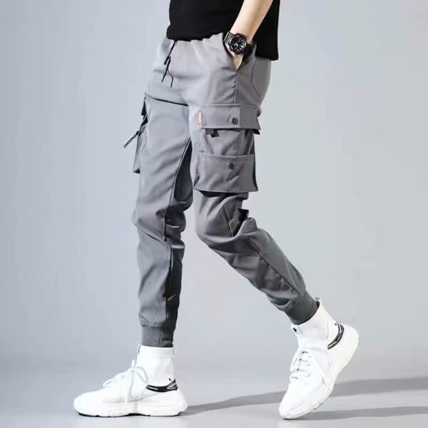 Spring and Autumn Harlan Bundles Casual Overalls - Image 5