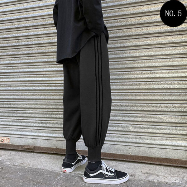 Men's Casual Sports Trousers Slim-Fit Trend Long Pants - Image 6