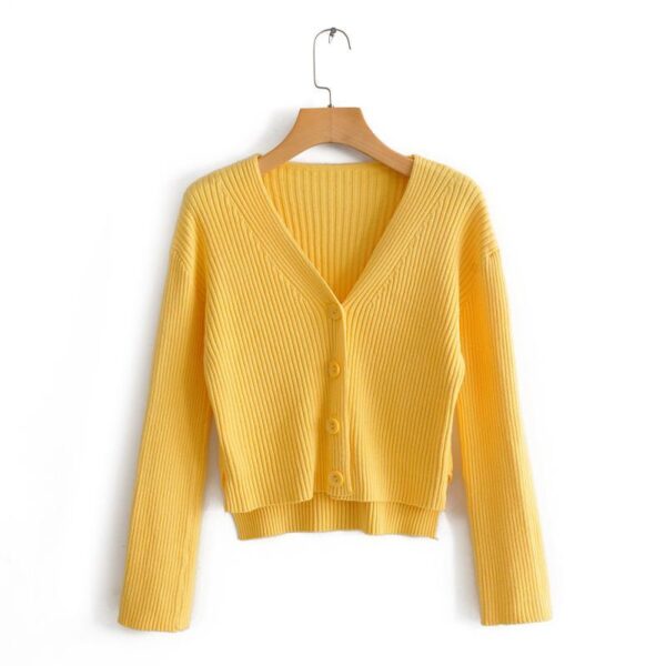 Cardigan sweater coat top woman - Image 2